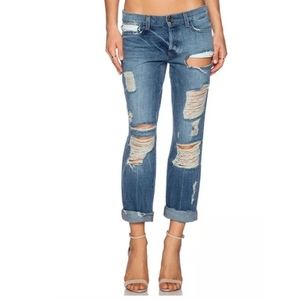 SIWY Joan Slouchy Straight Boyfriend Jeans